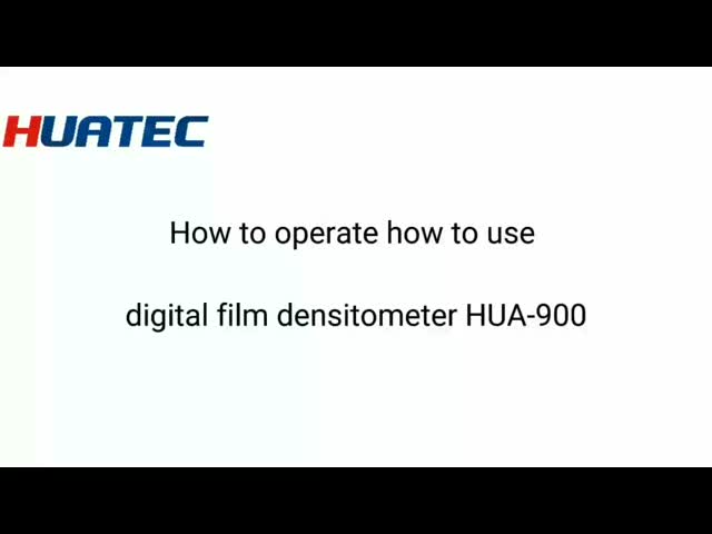 Hua-900 Huatec портативный денситометр цифровой с плотностью планшет видео