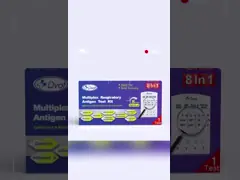 ДВОТ (8 В ОДНОЙ) Антигенный комбинированный тестовый комплект для тестирования на SARS-CoV-2 & RSV & MP & ADV & Грипп A/B & PIV1/3& PIV video