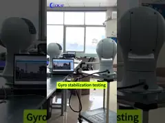 75mm long range Gyro stabilization thermal PTZ camera