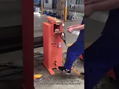 Простая инверторная ручная точка сварочная машина Маленькая ручная авто кузов из нержавеющей стали video