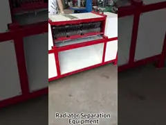 Small Radiator recycling equipment