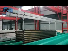 8000*Широта*3500 Танки Внутренний размер Линия производства анодирования для алюминия 6061 до 6063 video