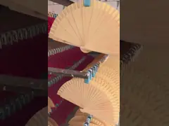 Ручной бамбуковый вентилятор Бамбуковые фанаты с двусторонним дизайном video