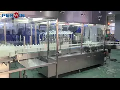 ПЛК-управление Алюминиевая капсула Животная вакцина заполняющая машина с функцией подсчета вибрационной чаши video