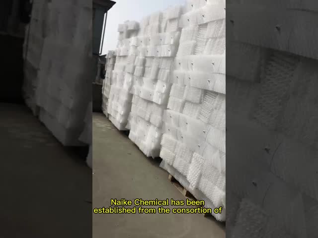 プラスチック構造包装 排気ガスの浄化のためのプラスチック波紋プレート包装