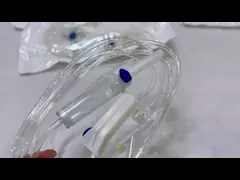 Сертификат ISO Администратор Инфузионный комплект одноразовый Стерильная Y Инъекционная трубка video