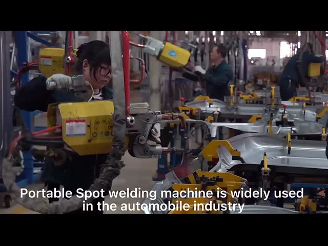 Pro Manual Small 220v Hand Resistance Portable Spot Welder For Auto Body