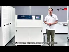 Ускоренное испытание ультрафиолетового излучения для испытания ультрафиолетового света video