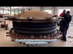 Three Ball Winding Rubber Joint With Customized Design Elastic High Quality