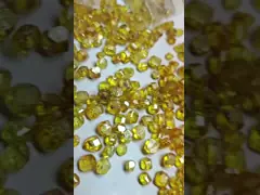 yellow rough diamond