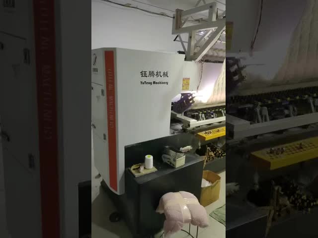 Factory Use Computerized Automatic Shuttle Multi Needle Quilting Machine For Making Garments Home Textile Product