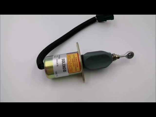 4942878 24V 4BFuel Shut Off Solenoid 4B 6C Compatible With excavator parts
