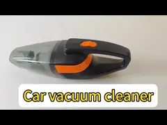 Automobile Rechargeable Vacuum Cleaner Handheld Cordless Car Vacuum Cleaner With Light