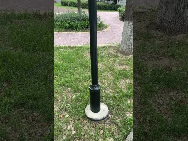 8000LM Сплавленный алюминиевый материал светодиодные садовые светильники 60 Вт городские лампы DLC одобрены в парках, площадях видео