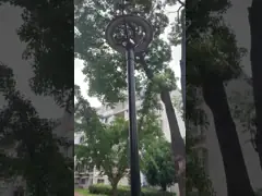 8000LM المادة الألومنيومية المصبوب المميتة مصباح الحديقة LED مصباح الحديقة 60W المصباح الحضري DLC المعتمد في الحدائق والساحات