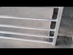 США тяжелая работа Животноводство ограждение панель анти сломанные лошади круглые ручки панели video