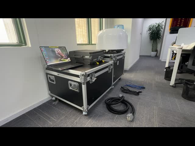 Автомобильное устройство против беспилотных летательных аппаратов Стационарная радиочастотная система обнаружения помех с программным обеспечением мониторинга регулирования мощности DR1003 видео