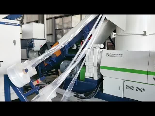 High Efficiency 200kg/Hr PP/PE Plastic Pelletizing Recycling Machine with 12 Months Warranty