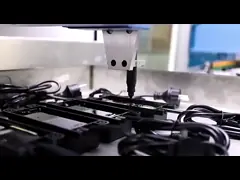 High Precision CCD Automatic Doming Visual Glue Dispenser Machine  With Vacuum Chamber