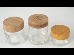 Детская стойкость 3 5 грамм Марихуаны цветочный банка с персонализированным логотипом Стеклянный хранения сорняков банка video