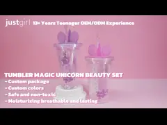 Justgirl Красивый набор для макияжа в красивой палитре Веганская дружественная формула для ежедневного макияжа video