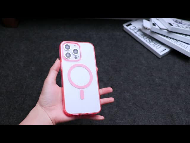 Skin-Friendly Shockproof Magnetic Magsafe Mobile Phone Case For iPhone Samsung