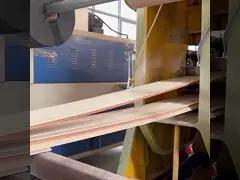 Wood Plastic Composite PVC Wood Veneer Sound Proofing Panels Customized video