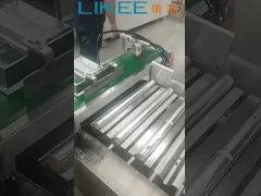 Automatic Aluminium Foil Roll Carton Packing Machine For 400g/square meters White Cardboards