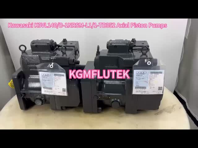 Кавасаки K3VL140/B-1NRSM-L1/1-TB352 Оксиальные поршневые насосы для мобильных, промышленных и морских применений видео