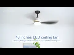 DC Motor Ceiling Fan Light Modern Smart Remote Control Energy Saving