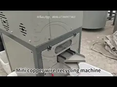 50-80kg Scrap Copper Wire Crusher Recycling Machines For Small Capacity Cable Granulator