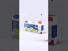 Быстрые медицинские диагностические наборы для антигена для тестирования SARS-CoV-2 & RSV & MP & ADV & FIu A/B CE и ISO сертифицированы. video