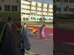 Customized Thickness EPDM Running Track Weather Resistance 2 Years Warranty