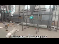 2025 Factory Price Scrap Ev Car Lithium Ion Battery Recycle Waste Lithium Ion Battery Recycling Plant With Shredder
