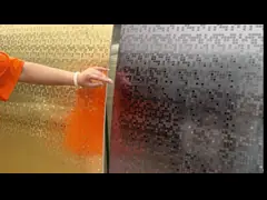 ПВХ панель лазер и мозаика Серия бамбук уголь деревянный фанера Внутренний декор стенный панель video