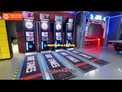 Монетно-управляемый стенд Дарт-машина Дешевые спортивные аркадные машины Электронный Дарт-борд video