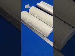 High Density 99% Al2O3 Alumina Ceramic Half Tubes For Harsh Environments video