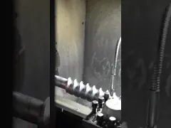 Twin screw Extruder Elements ZSK Φ92mm Screw Segment Dual Alloy for Plastic Pelletizer