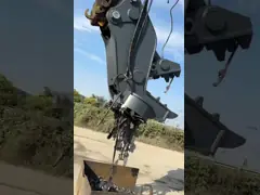 解体 水力掘削機 コンクリートの粉砕機