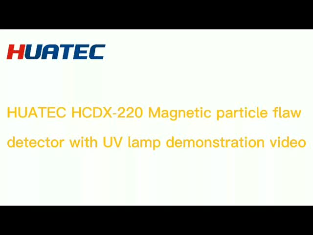 Built In Uv Lamp Shock Resistance Magnetic Particle Testing Equipment video