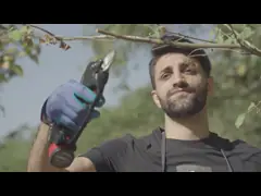 Легкие универсальные секаторы на батарейках для садов садов ферм video