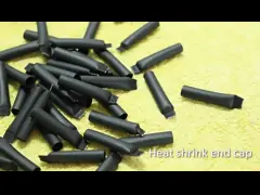 IP67 Полиолефиновые черные изоляционные конец кабеля video