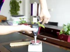 Shore D Hardness Tester DIN53505 / ASTMD2240 0 - 100HD Shore D Rubber Hardness Tester video