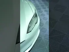 7.5Mil TPU Paint Protection Film Crystal Piano White High Gloss Or Matte Finish video