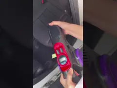 Recordless Portable Car Vacuum Cleaner 12v Dc Red And White Color
