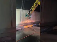 掘削機 石材を切り割る石材を切り割る機械