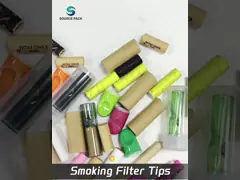 Природные предварительно прокатанные сигареты с крахмалом от гуки оригинальный фильтр для курения video