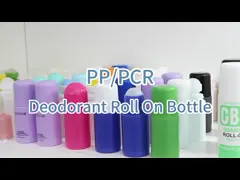 60ml big size personal care 2 oz plastic roll on deodorant empty bottle