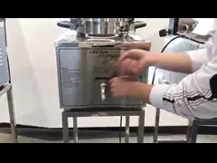 Механическая панель 16L 3KW 220V/110V Куриный экспресс Столовый верхний давление фритюр video