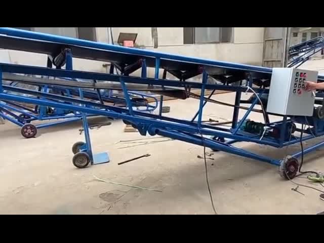 OEM Customizable Mobile Belt Conveyor For Truck Loading And Unloading